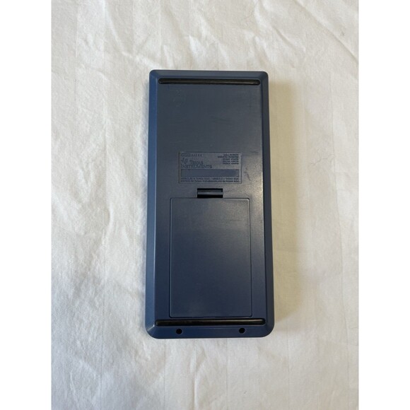 Texas Instrument TI 81 Graphing Calculator Blue Cover Tested School Math - Picture 7 of 7